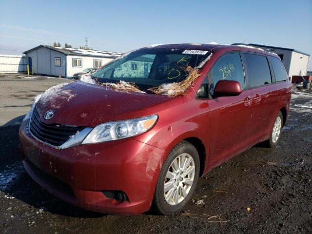 Photo 2 from auction – 2014 TOYOTA SIENNA LE with VIN 5TDJK3DC0ES080215