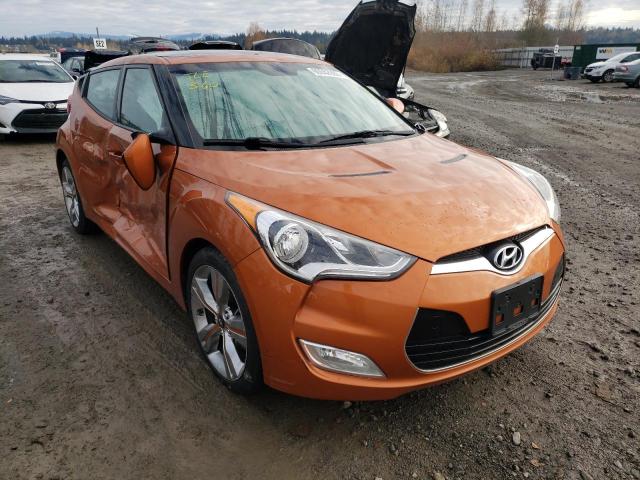HYUNDAI VELOSTER 2015 with VIN KMHTC6AD2FU244805 - Photo from auction