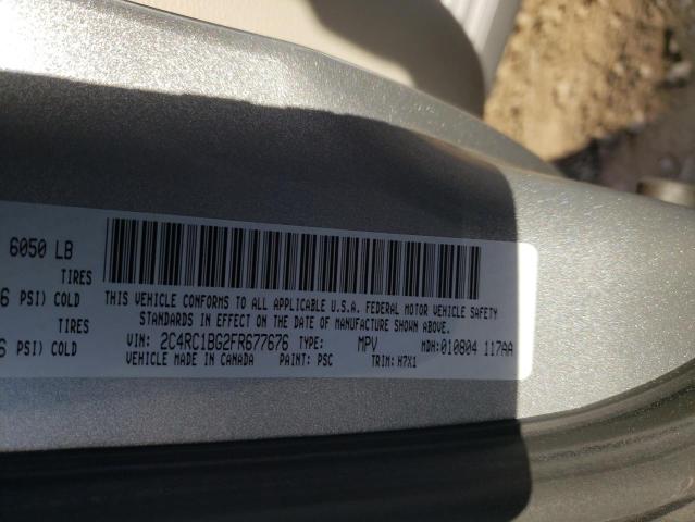 Photo 10 from auction – 2015 CHRYSLER TOWN & COU with VIN 2C4RC1BG2FR677676