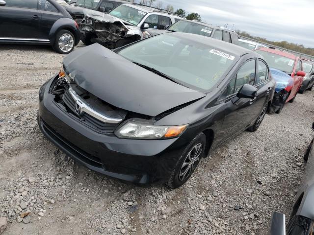 Photo 2 from auction – 2012 HONDA CIVIC LX with VIN 2HGFB2F50CH599096