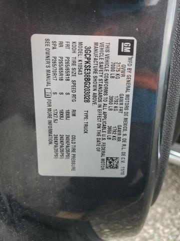Photo 10 from auction – 2011 CHEVROLET SILVERADO with VIN 3GCPKSE38BG203028