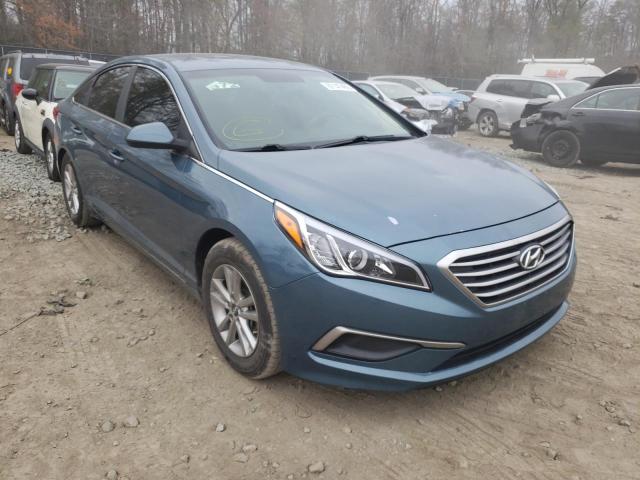 HYUNDAI SONATA SE 2016 with VIN 5NPE24AF4GH341649 - Photo from auction