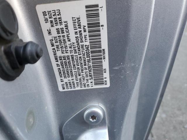 Photo 10 from auction – 2006 HONDA ELEMENT EX with VIN 5J6YH28716L000342