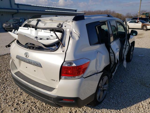 Photo 4 from auction – 2013 TOYOTA HIGHLANDER with VIN 5TDDK3EH5DS238988
