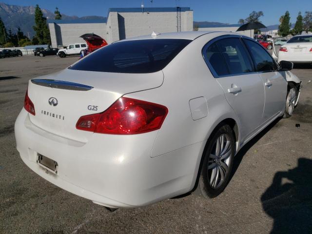 Photo 4 from auction – 2012 INFINITI G25 BASE with VIN JN1DV6AP9CM700391