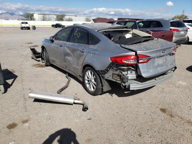 Photo 3 from auction – 2020 FORD FUSION SE with VIN 3FA6P0HD2LR214740