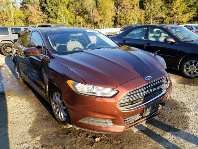 FORD FUSION S 2016 with VIN 3FA6P0G70GR258432 - Photo from auction