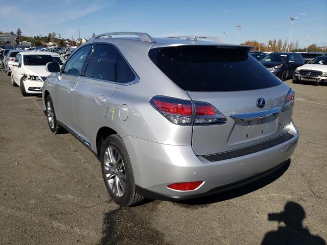 Photo 3 from auction – 2013 LEXUS RX 450 with VIN JTJBC1BA2D2051549