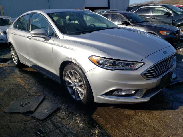 FORD FUSION SE 2017 with VIN 3FA6P0HD2HR156264 - Photo from auction