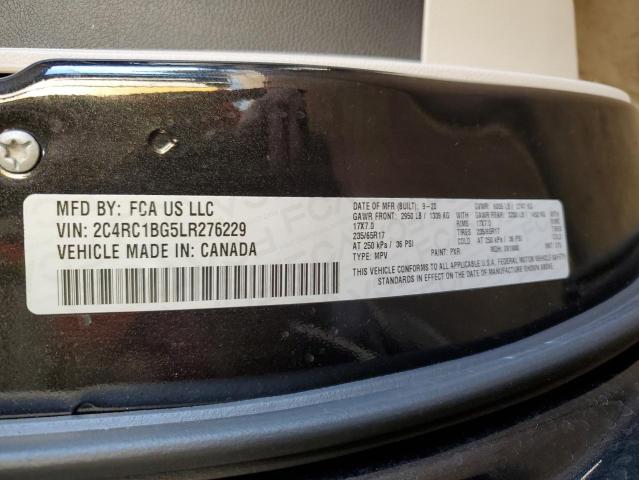 Photo 10 from auction – 2020 CHRYSLER PACIFICA T with VIN 2C4RC1BG5LR276229