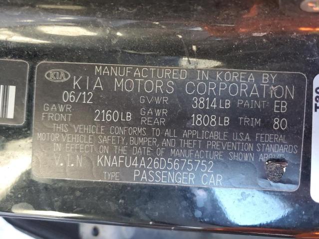 Photo 10 from auction – 2013 KIA FORTE EX with VIN KNAFU4A26D5675752