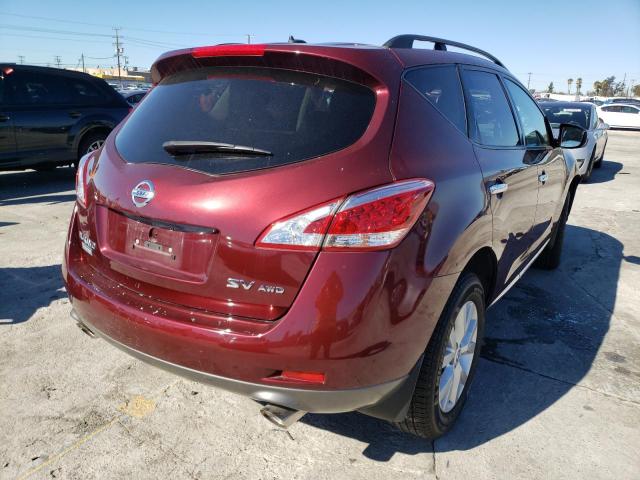 Photo 4 from auction – 2012 NISSAN MURANO S with VIN JN8AZ1MW3CW220186