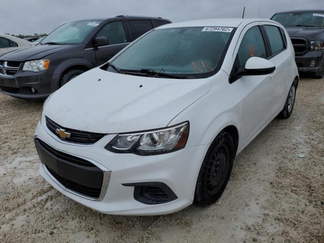 Photo 2 from auction – 2017 CHEVROLET SONIC with VIN 1G1JG6SHXH4159658