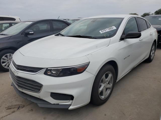 CHEVROLET MALIBU LS 2017 with VIN 1G1ZB5ST6HF182536 - Photo from auction