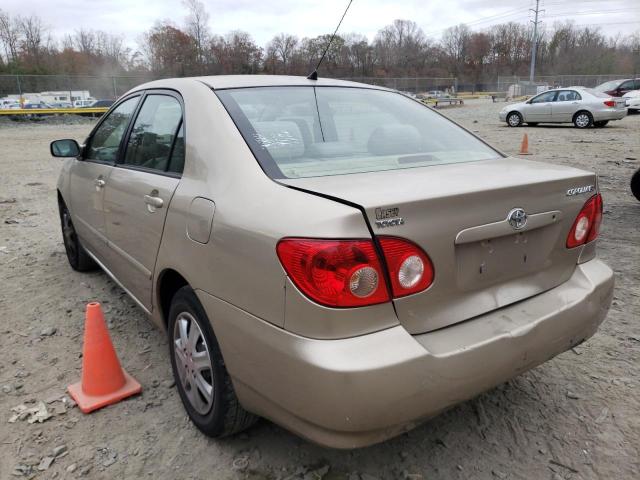 Photo 3 from auction – 2006 TOYOTA COROLLA CE with VIN 2T1BR32E36C646995