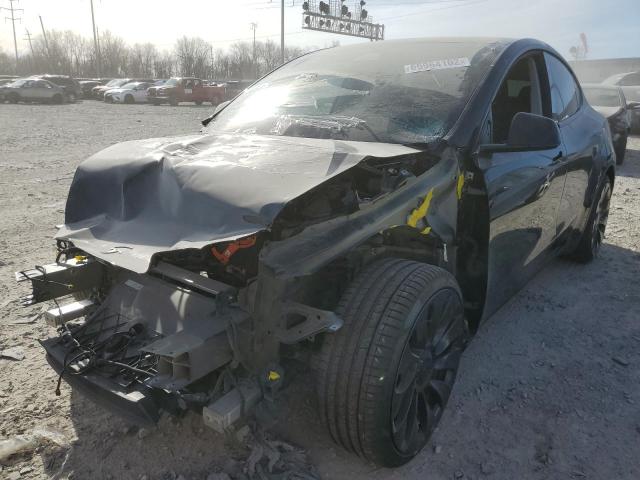 Photo 2 from auction – 2021 TESLA MODEL Y with VIN 5YJYGDEF6MF305657