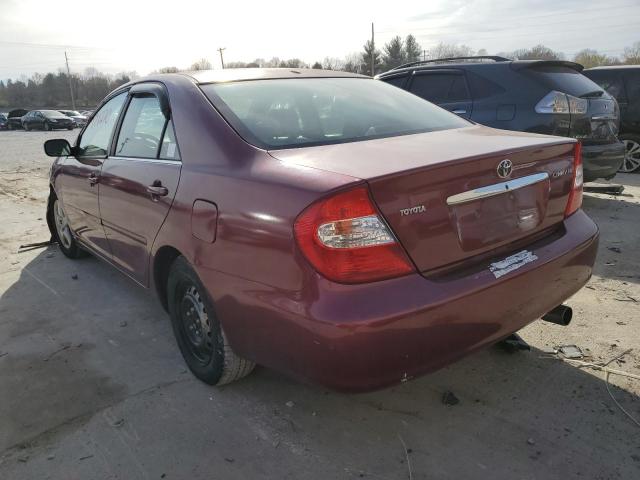 Photo 3 from auction – 2003 TOYOTA CAMRY LE with VIN 4T1BE32K63U643262