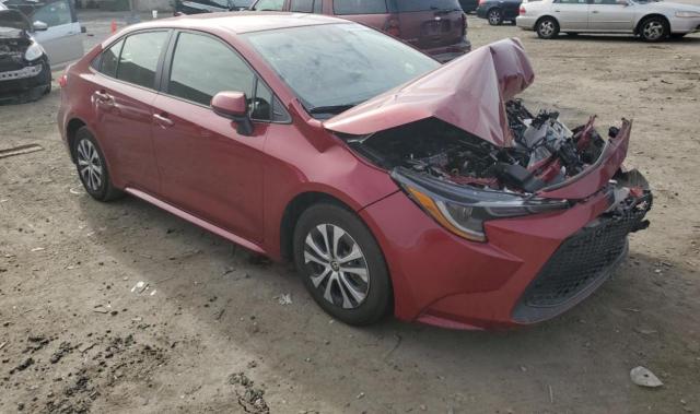 TOYOTA COROLLA LE 2022 with VIN JTDEAMDE7NJ056244 - Photo from auction