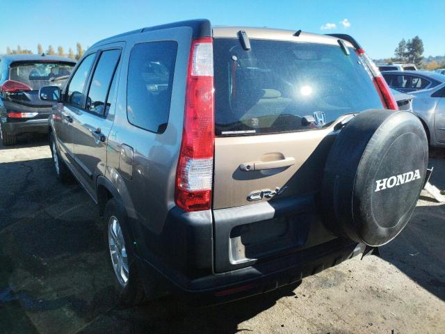 Photo 3 from auction – 2006 HONDA CR-V EX with VIN JHLRD78876C012266