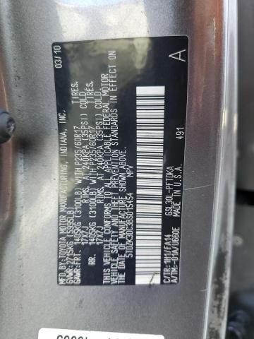 Zdjęcie 10 z aukcji – 2011 TOYOTA SIENNA z VIN 5TDZK3DC3BS015454