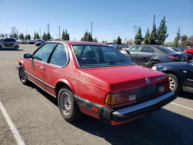 Photo 3 from auction – 1986 BMW 635 CSI AU with VIN WBAEC8406G0613544