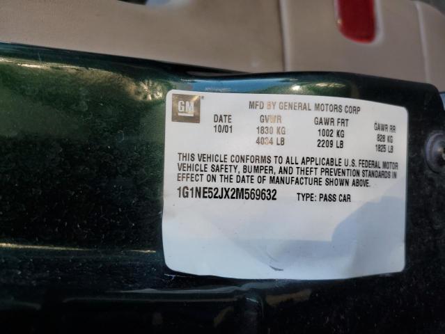 Photo 10 from auction – 2002 CHEVROLET MALIBU LS with VIN 1G1NE52JX2M569632