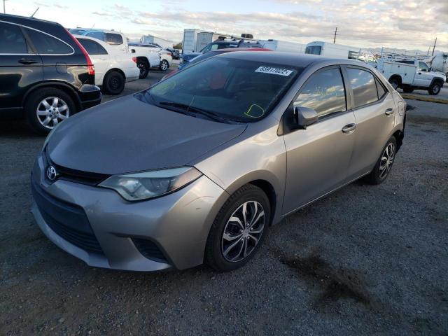 Photo 2 from auction – 2014 TOYOTA COROLLA L with VIN 5YFBURHE2EP151341