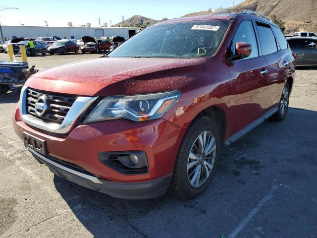 Photo 2 from auction – 2018 NISSAN PATHFINDER with VIN 5N1DR2MM2JC629951