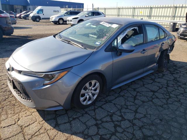 TOYOTA COROLLA LE 2022 with VIN 5YFEPMAE1NP274503 - Photo from auction