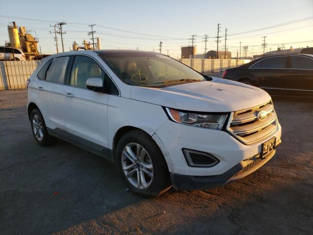 FORD EDGE SEL 2017 with VIN 2FMPK3J94HBB43787 - Photo from auction