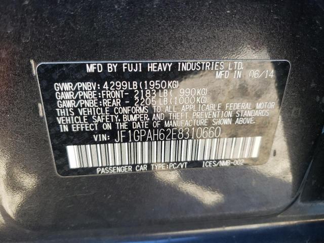 Photo 10 from auction – 2014 SUBARU IMPREZA LI with VIN JF1GPAH62E8310660