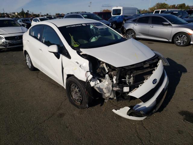 KIA RIO LX 2016 with VIN KNADM4A35G6542074 - Photo from auction