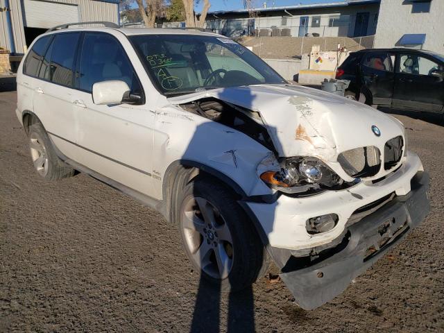 BMW X5 4.4I 2005 with VIN 5UXFB53545LV16102 - Photo from auction
