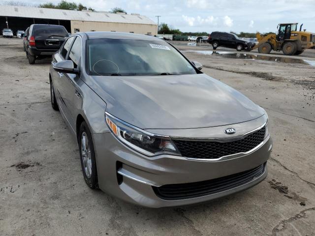 KIA OPTIMA LX 2018 with VIN 5XXGT4L32JG242551 - Photo from auction