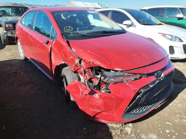 TOYOTA COROLLA LE 2021 with VIN 5YFEPMAE6MP217874 - Photo from auction