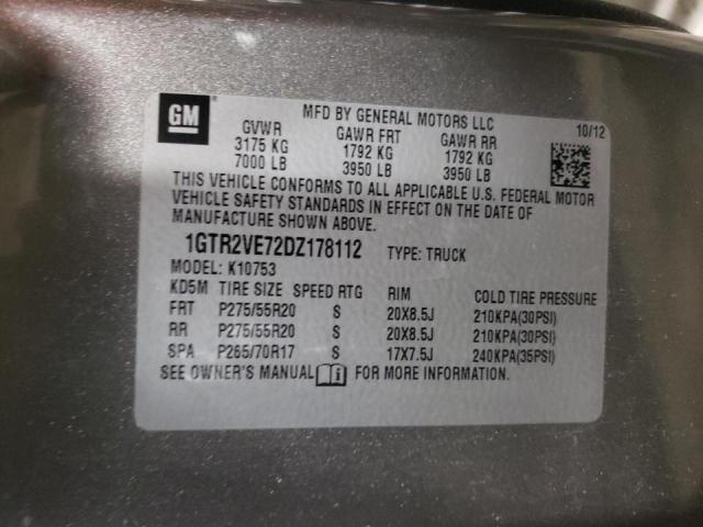 Photo 10 from auction – 2013 GMC SIERRA K15 with VIN 1GTR2VE72DZ178112