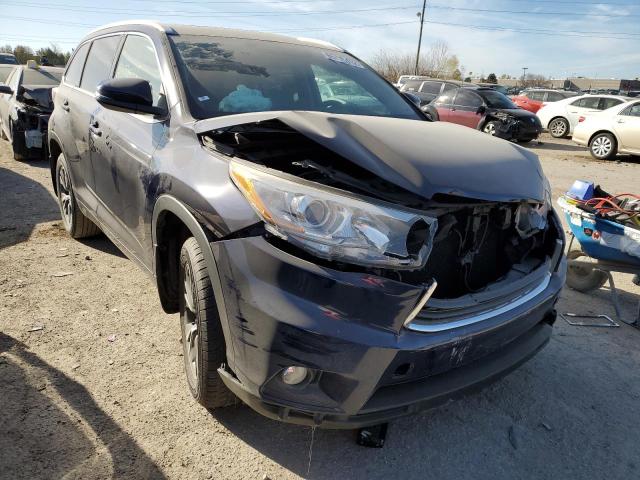 TOYOTA HIGHLANDER 2016 with VIN 5TDJKRFH6GS259941 - Photo from auction