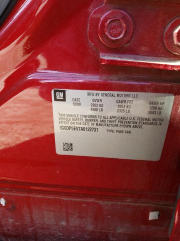 Photo 10 from auction – 2010 CADILLAC CTS PREMIU with VIN 1G6DP5EV7A0122731