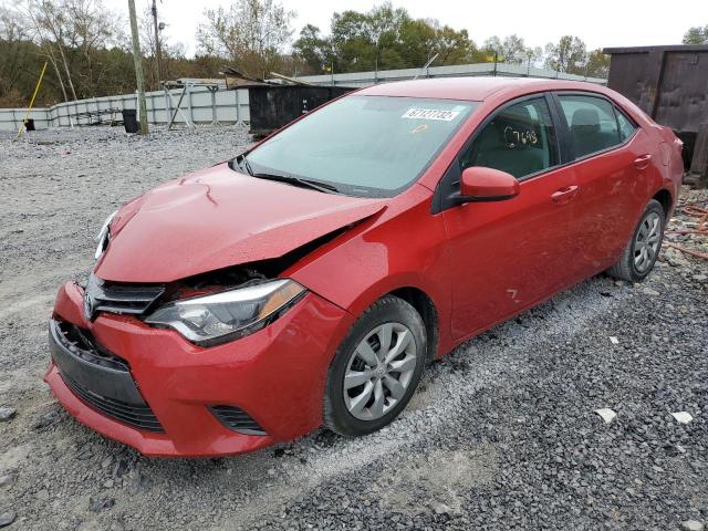 Photo 2 from auction – 2015 TOYOTA COROLLA L with VIN 2T1BURHE0FC334514