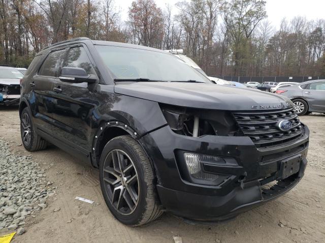 FORD EXPLORER S 2016 with VIN 1FM5K8GT1GGA42883 - Photo from auction