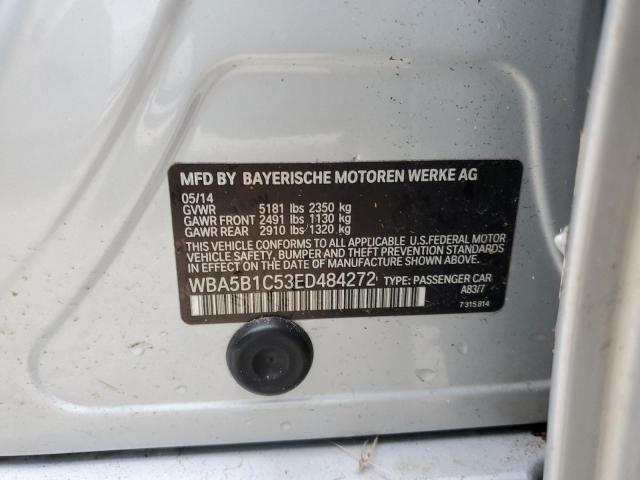 Photo 10 from auction – 2014 BMW 535 I with VIN WBA5B1C53ED484272