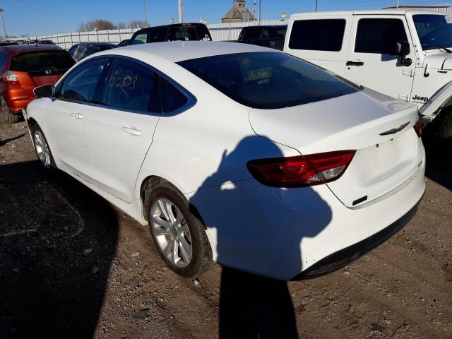 Photo 3 from auction – 2016 CHRYSLER 200 LX with VIN 1C3CCCFBXGN194424