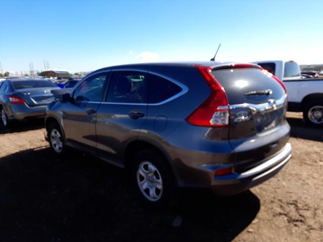 Photo 3 from auction – 2015 HONDA CR-V LX with VIN 3CZRM3H37FG717618