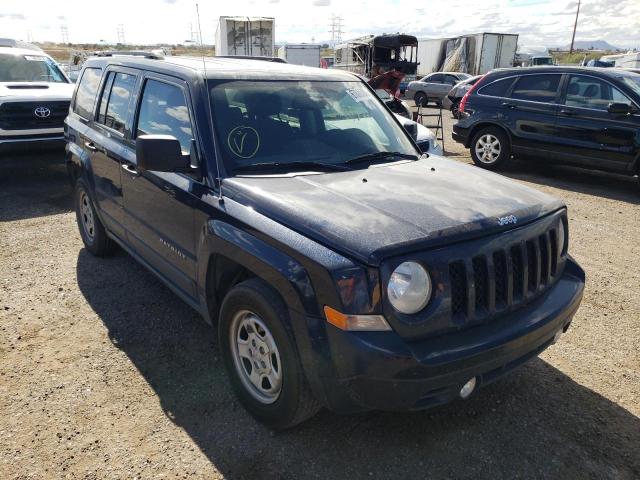 Photo 1 from auction – 2016 JEEP PATRIOT SP with VIN 1C4NJPBB6GD777523