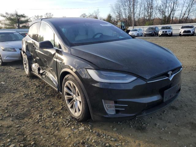 TESLA MODEL X 2017 with VIN 5YJXCDE22HF055845 - Photo from auction
