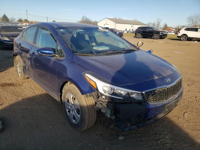 KIA FORTE LX 2017 with VIN 3KPFK4A74HE090277 - Photo from auction