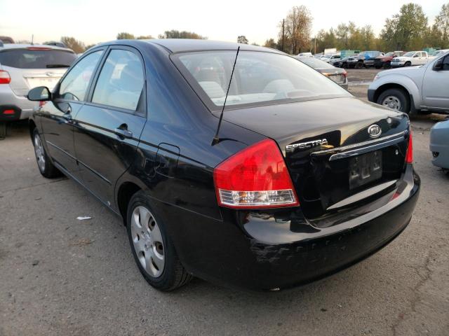 Photo 3 from auction – 2009 KIA SPECTRA EX with VIN KNAFE221595620661
