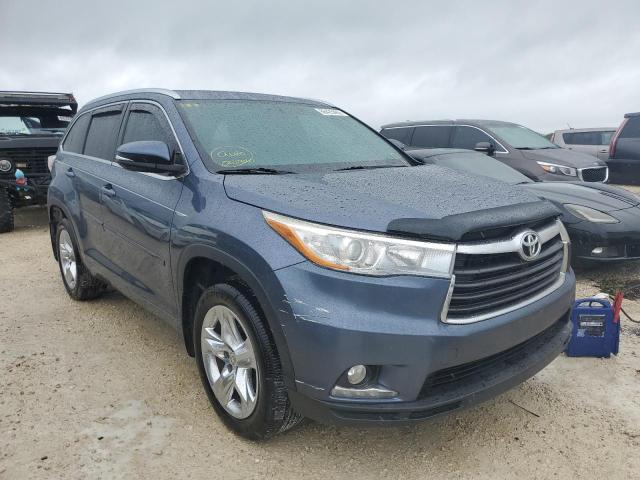 TOYOTA HIGHLANDER 2014 with VIN 5TDYKRFH1ES024973 - Photo from auction