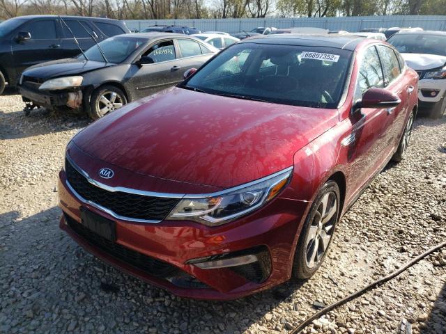 Photo 2 from auction – 2019 KIA OPTIMA LX with VIN 5XXGT4L30KG368554