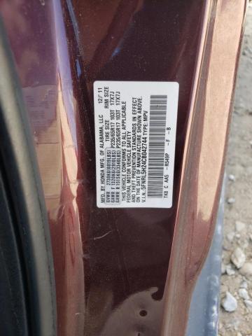 Photo 10 from auction – 2012 HONDA ODYSSEY LX with VIN 5FNRL5H24CB042744